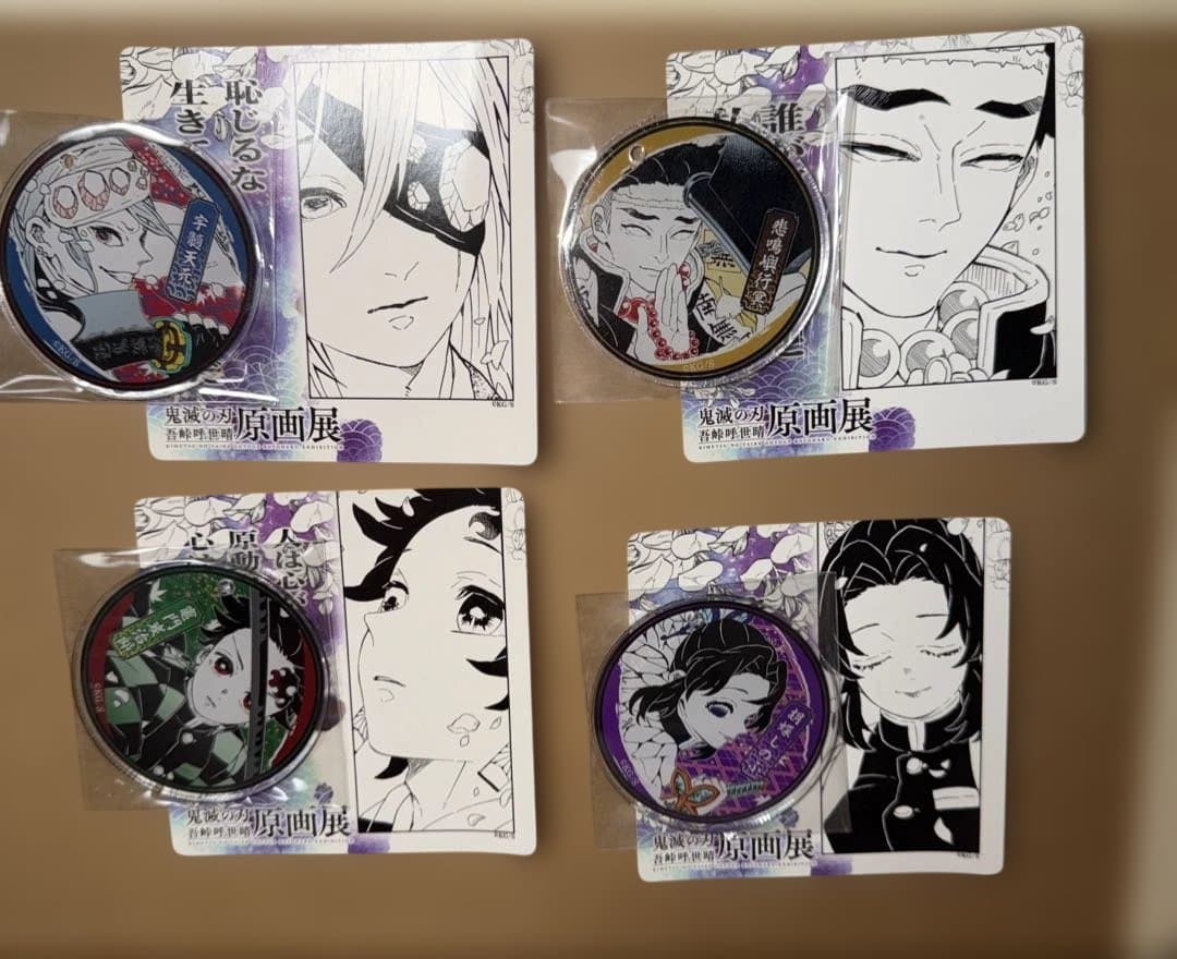 鬼滅の刃原画展　アクリル名場面ジオラマコレクション　10点コンプリートセット