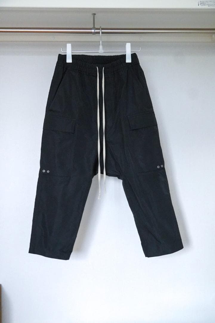 Rick Owens 22SS TFR クロップドカーゴ サイズ46 ブラック