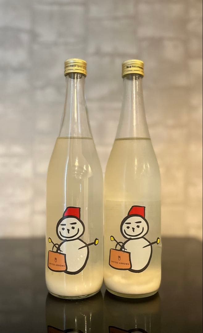 日本酒 仙禽UNITEDARROWS UA雪だるま 2本