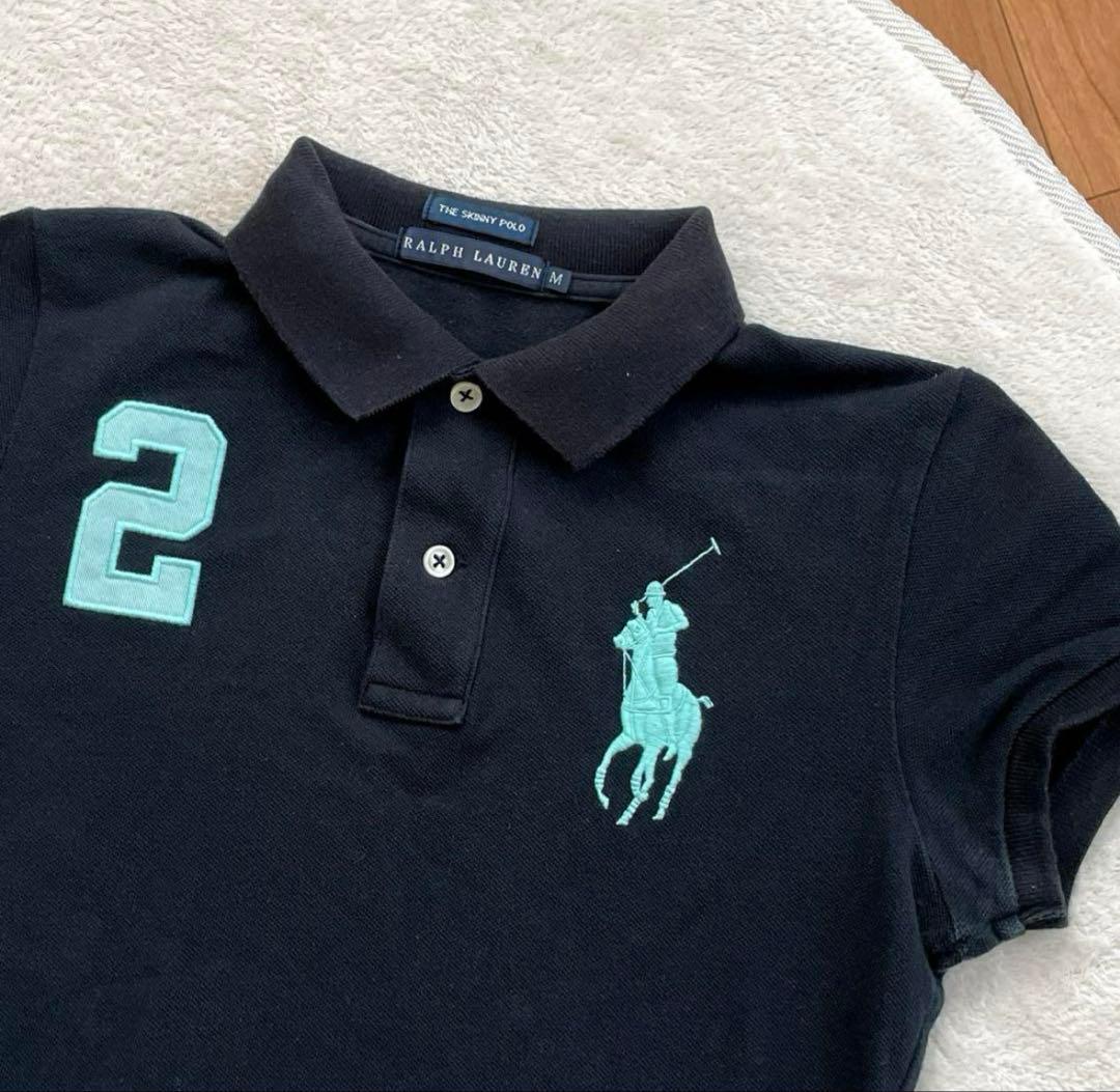 Polo Ralph Lauren POLO ポロシャツ 半袖 黒 ビッグポロ