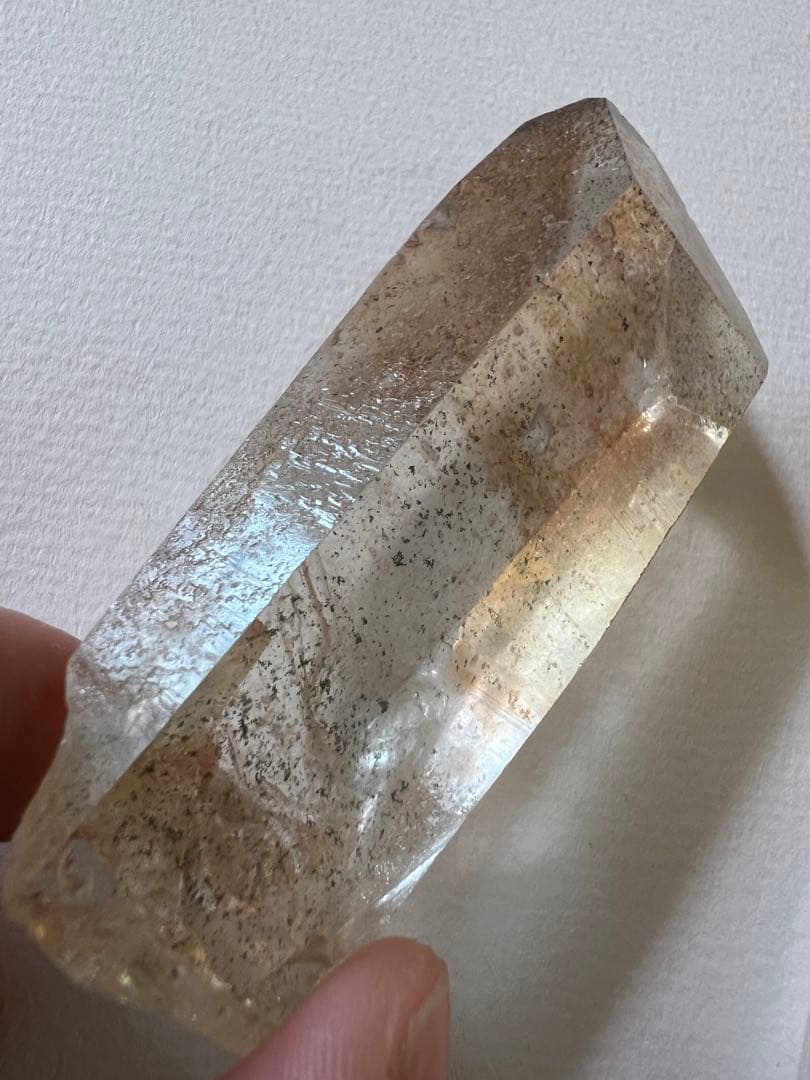 レムリアンシード(セーラデカブラル産)タンジェリンポイント+クリアポイント！