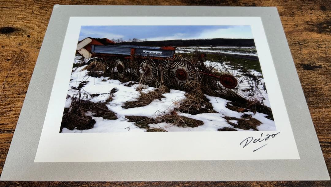 森山大道　オリジナルプリント　東日本大震災支援プロジェクト　カラー