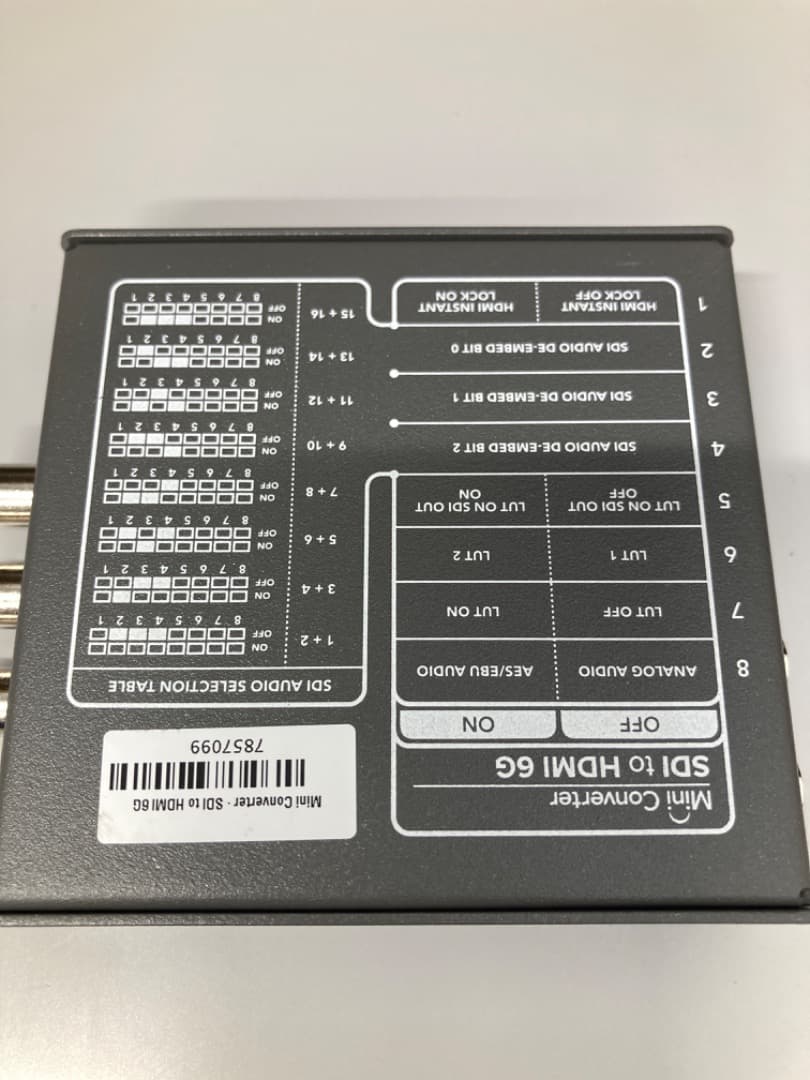 【未使用・国内正規品】Mini Converter SDI to HDMI 6G