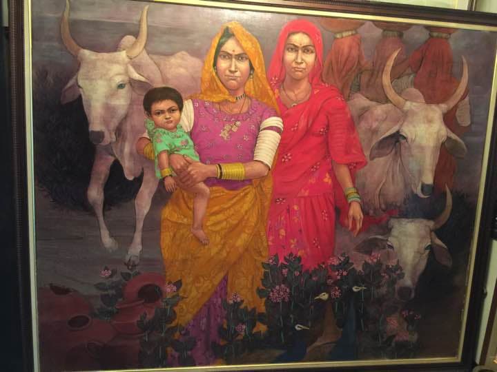 北村真　150号　　送料無料