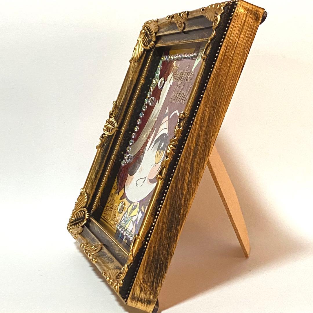 フレーム付き＊ウマ娘 シンボリクリスエス＆タニノギムレット 手描きイラスト色紙