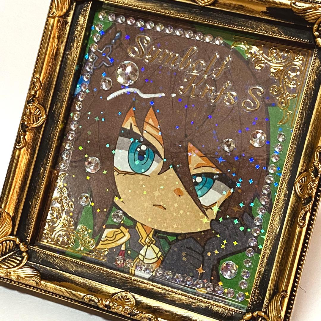 フレーム付き＊ウマ娘 シンボリクリスエス＆タニノギムレット 手描きイラスト色紙