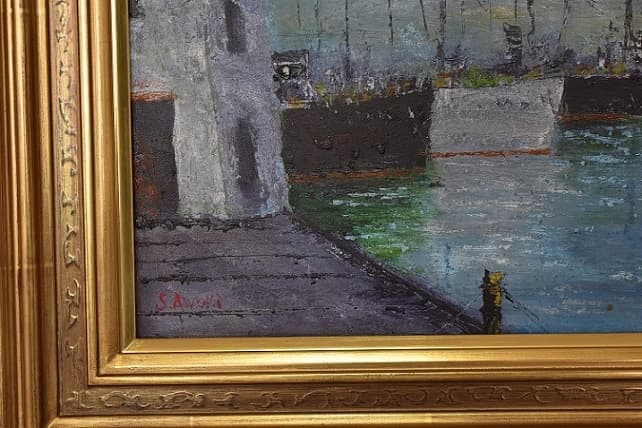 明治天才洋画家★青木　繁　希少特選作品★