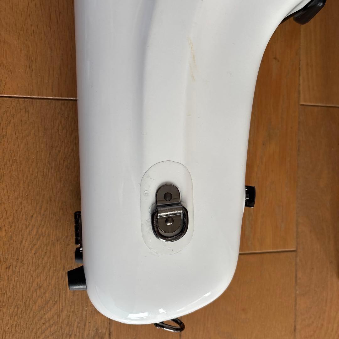 アルトサックスケース ホワイトハードケース