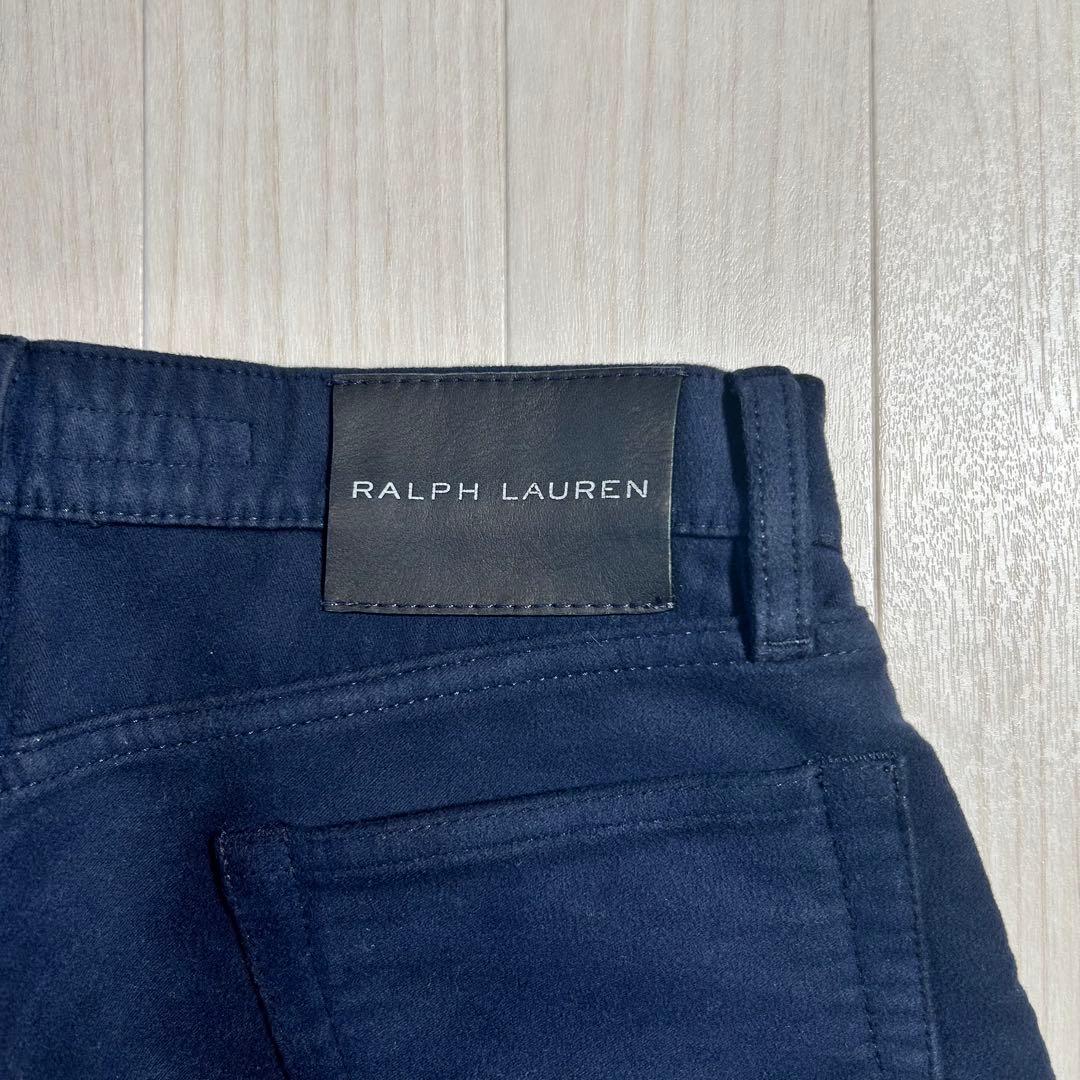 レア【RalphLauren】ラルフローレン ブラックレーベル コットンパンツ