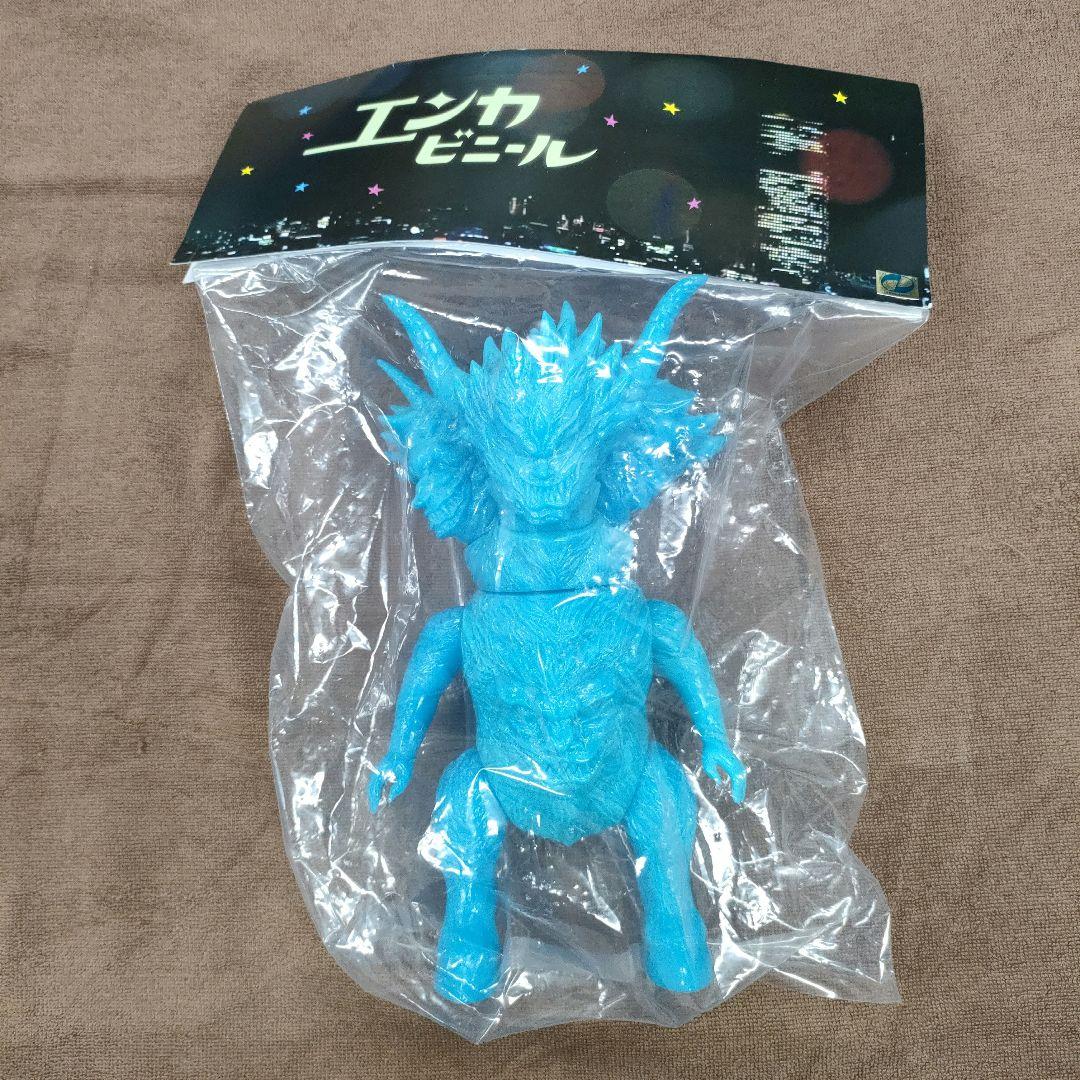 ENKA VINYL ゼノン ブルー蓄光　ソフビ　デビルマン　限定