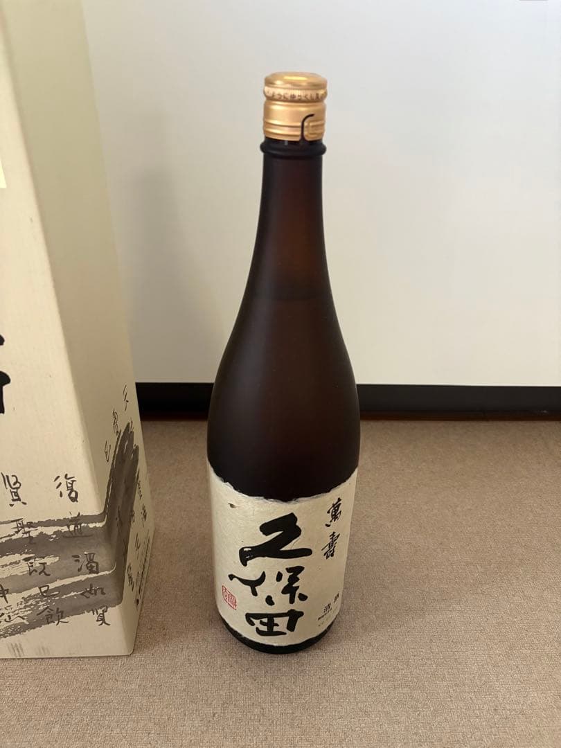 【未開封】久保田 萬寿 日本酒 清酒1.8L詰 1,800ml 朝日酒造株式会社