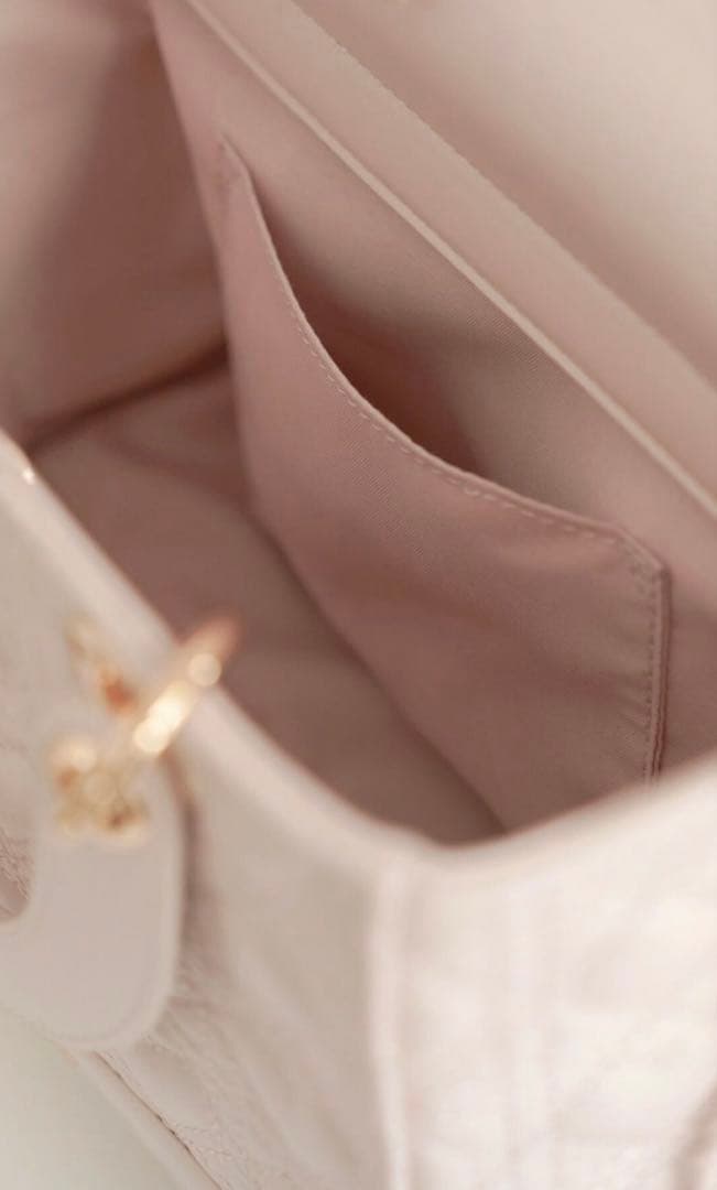 オリジナル ハートキルティング ハンドバッグ le reve vaniller