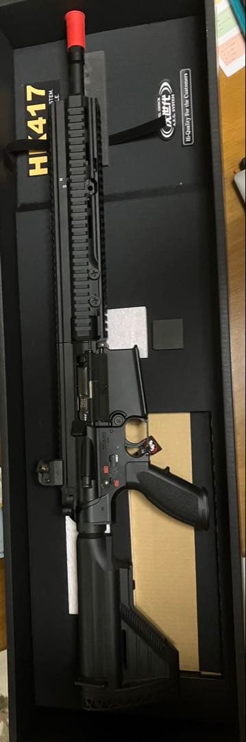 次世代電動ガン HK417 ブラック