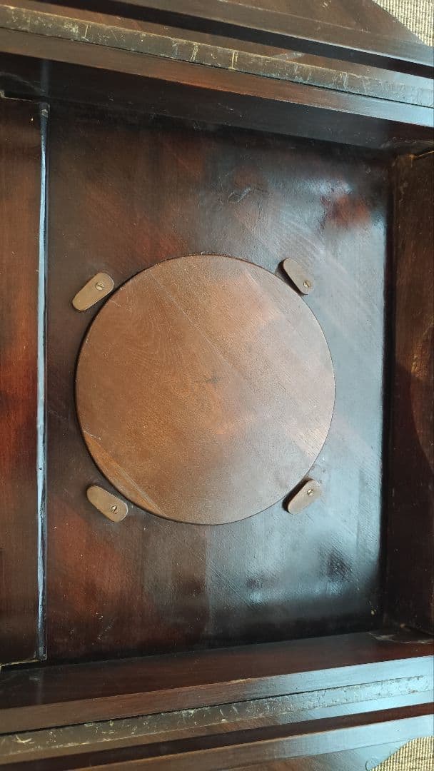 ちゃぶ台　丸　テーブル　火鉢穴　囲炉裏　折りたたみテーブル　アンティーク