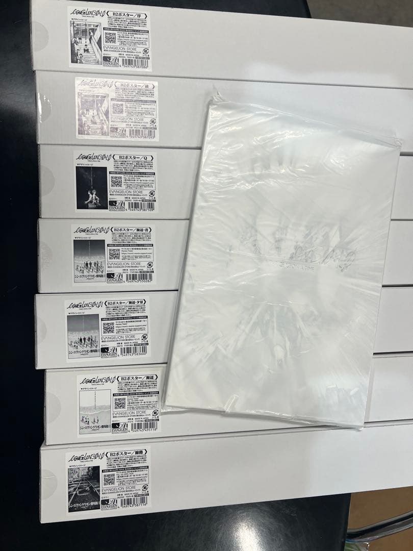 【新品・未開封】エヴァンゲリオン劇場版 B2ポスター　7種類　パンフレット付