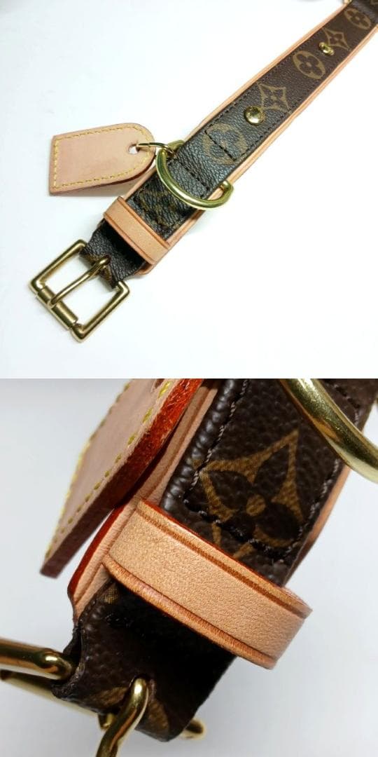 トニー&ロビー様首輪 大型犬 コリエバクスターGM ドッグカラー 廃盤品②