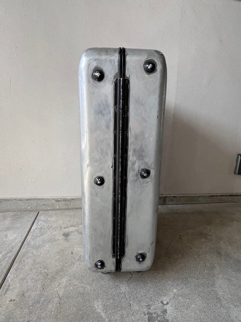 ゼロハリバートン　アルミ製スーツケース　made in USA 4輪キャスター