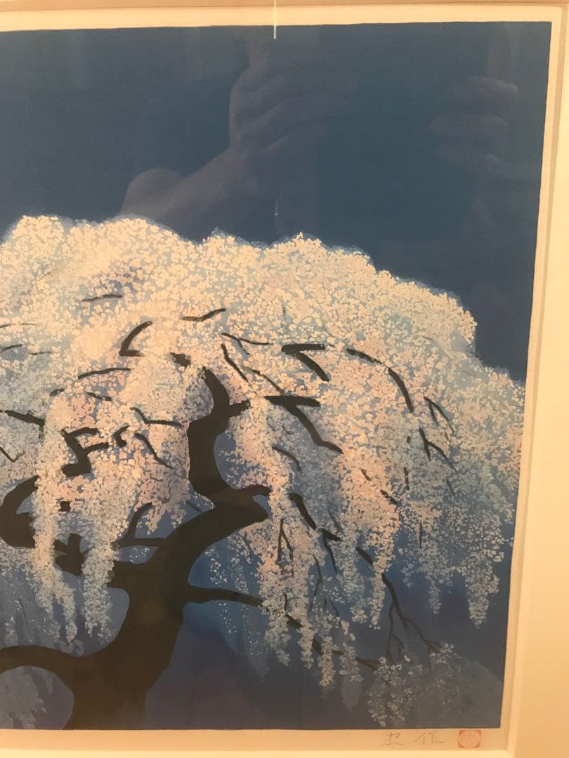 j-ryu さま専用　大山忠作　「春宵爛漫」　リトグラフ　直筆サイン・落款有り