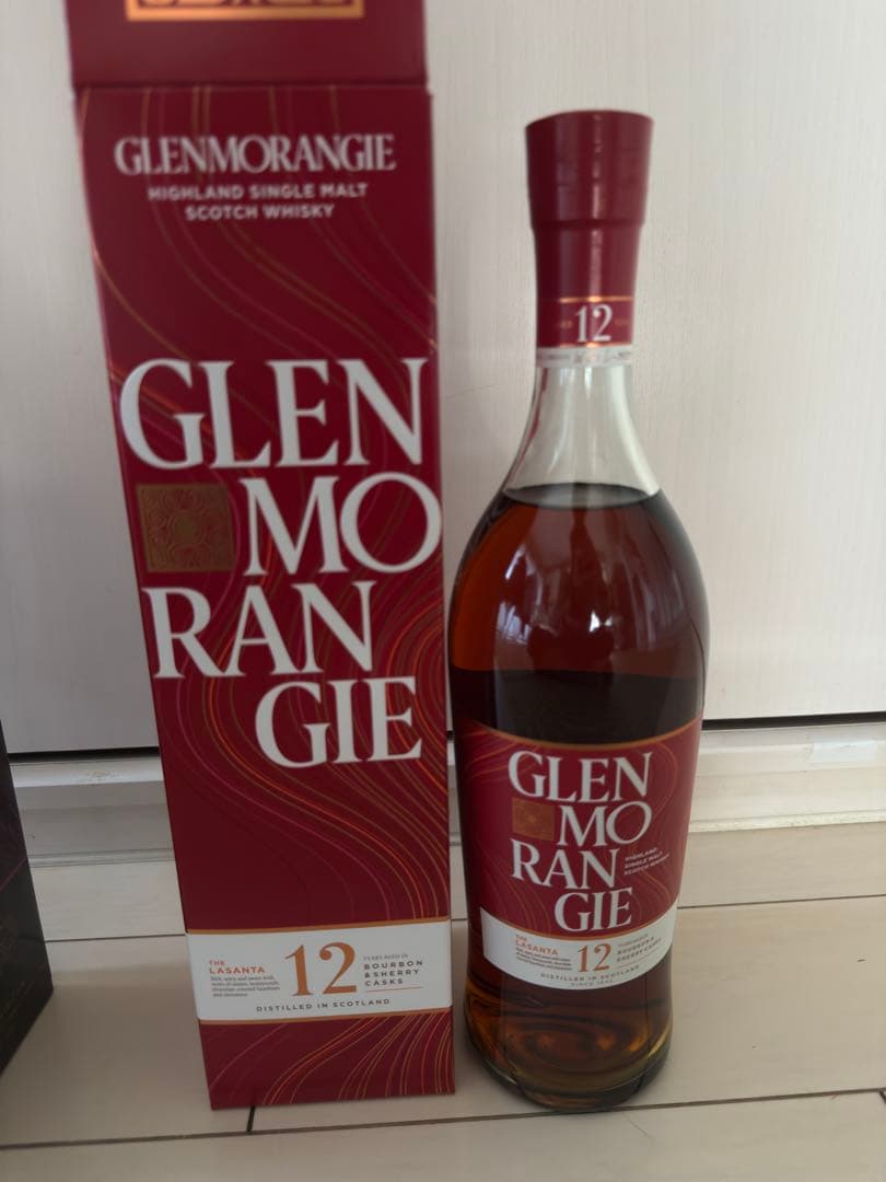 グレンアラヒー12年(旧ラベル)・グレンモーレンジ12年　ラサンタ　2本セット