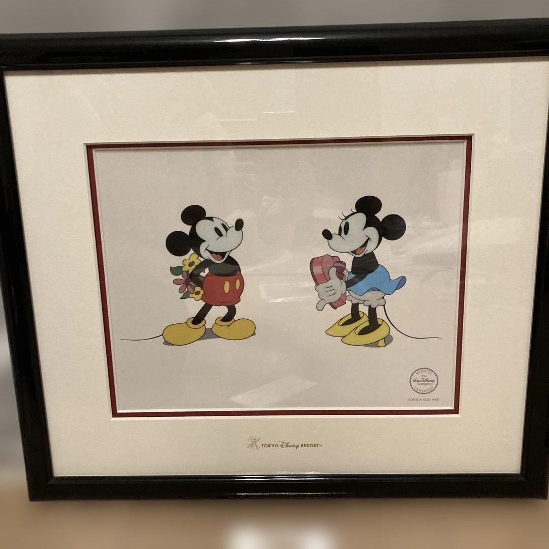 限定品】東京ディズニーリゾート ミッキー ミニー セリセル 真正証明書付