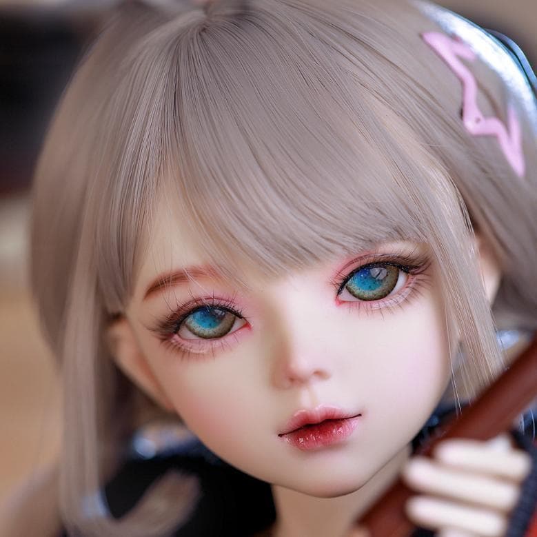 BJD1/3ドールフルセット♡本体 56cm 球体関節人形 眼球 洋服 メイク済