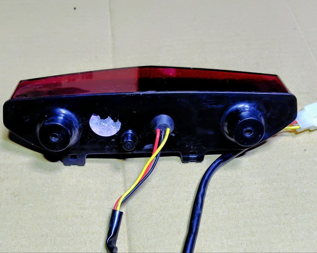 POSH ZRX1200 ダエグ用　LEDテールユニット[ダークレッド]