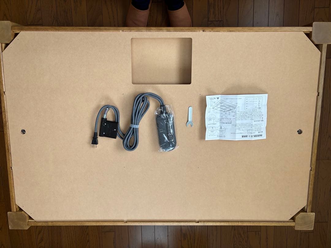 アサヒ 家具調コタツ(日本製) 美品 送料込