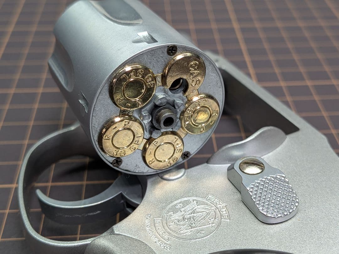 【激レア】タナカ S&W M49 2インチ ステンレスHW ガスガン【美品】