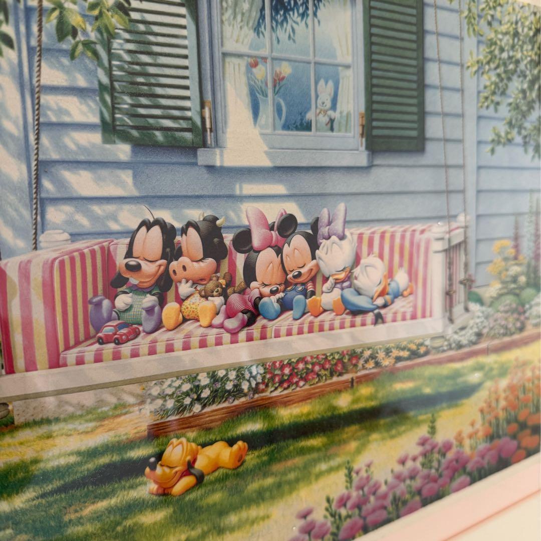 ディズニー アート コレクション 絵画 ミッキー ベビーミッキー 昼下がりの天使