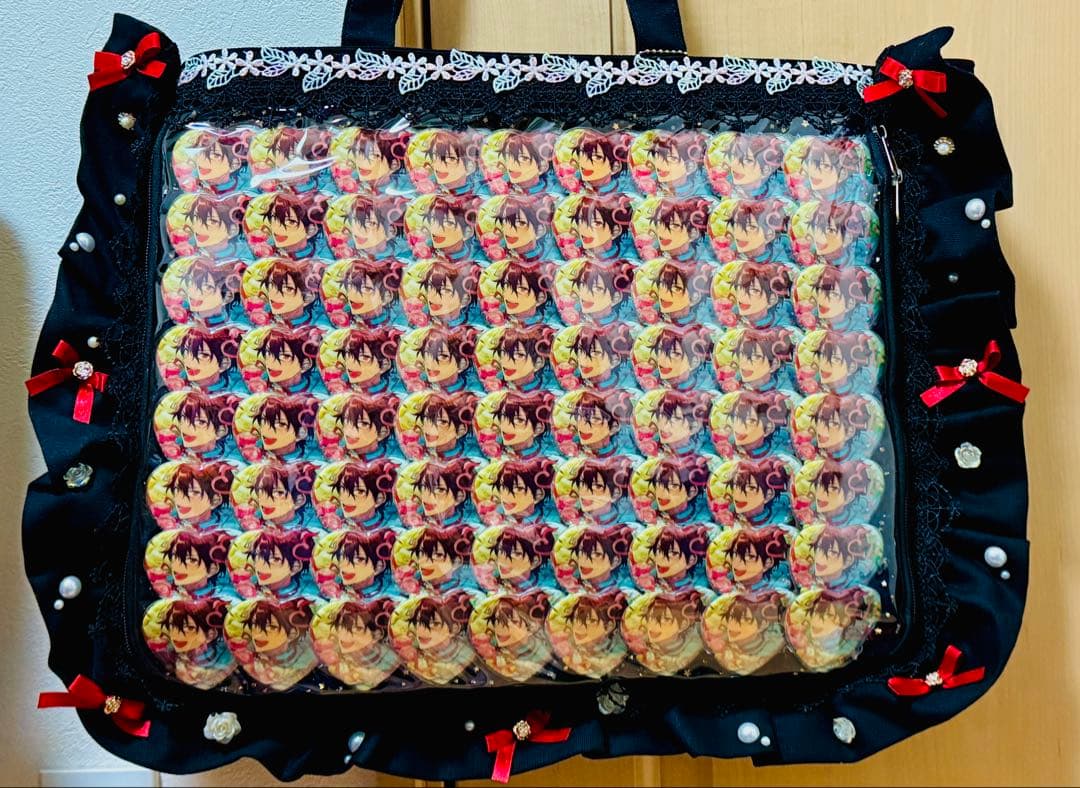 あんスタ 守沢千秋 ホワイトデー ハート缶バッジ