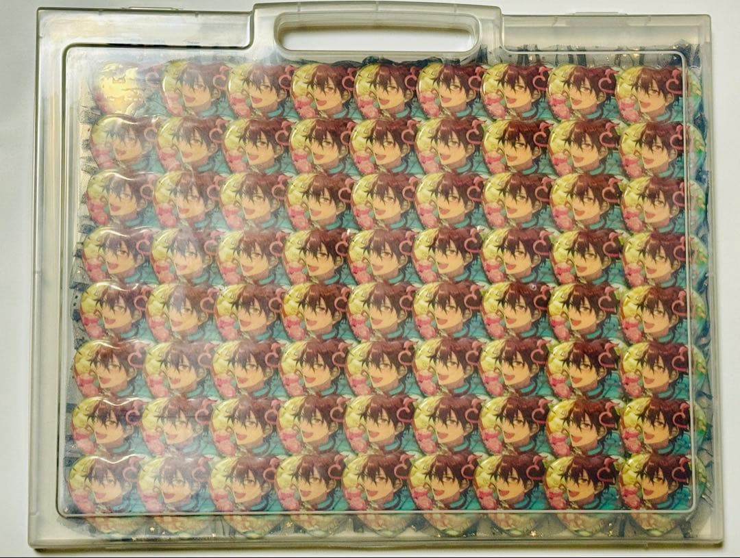 あんスタ 守沢千秋 ホワイトデー ハート缶バッジ