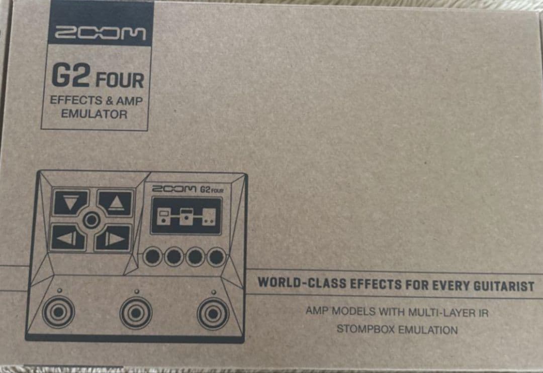 ■■【箱・取説・電源ACアダプター付】ZOOM　G2 FOURマルチエフェクター
