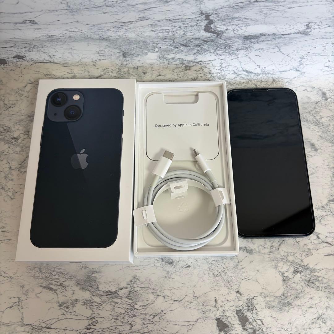 【美品】【初期化済み】iPhone13mini 128GB ミッドナイト