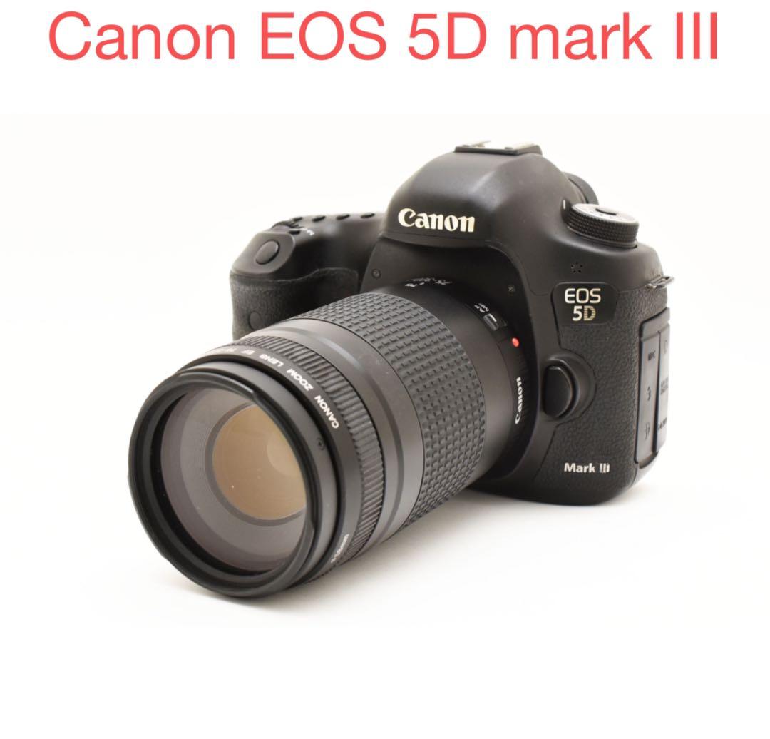 デジタルカメラ Canon EOS 5D Mark III+Canon EF 75-300