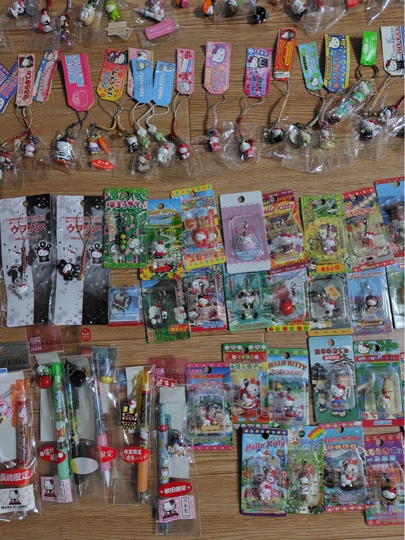 ハローキティ 根付け ストラップ チャーム ペン　キーホルダー　240点　#12