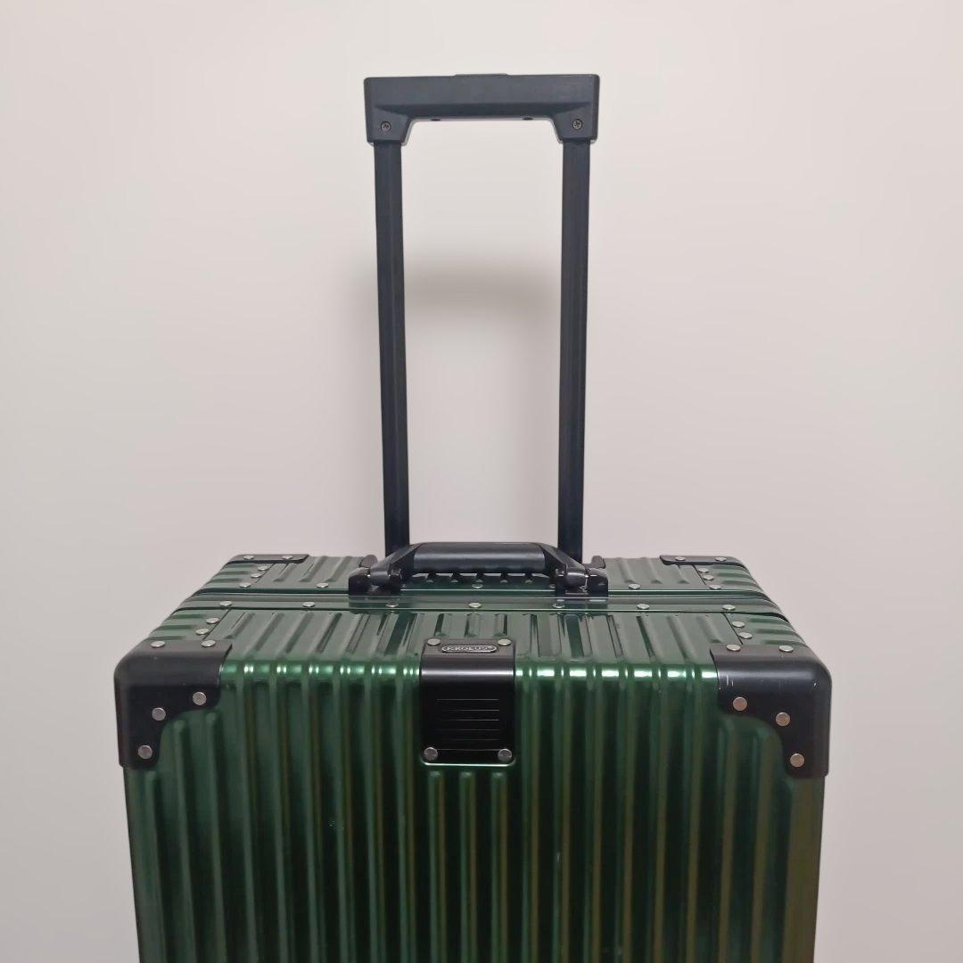 Kroeus (クロース) キャリーケース ダブルキャスター グリーン系