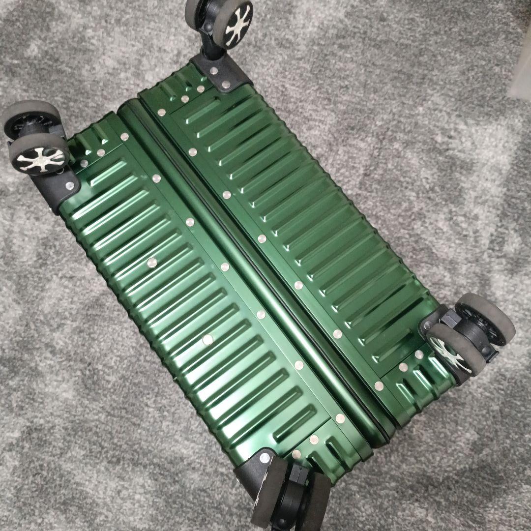 Kroeus (クロース) キャリーケース ダブルキャスター グリーン系