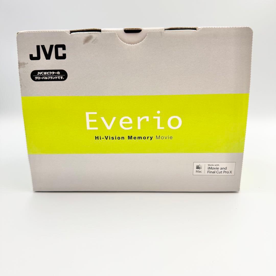 【美品】JVC GZ-E66-R ビデオカメラ フルHD 光学40倍ズーム