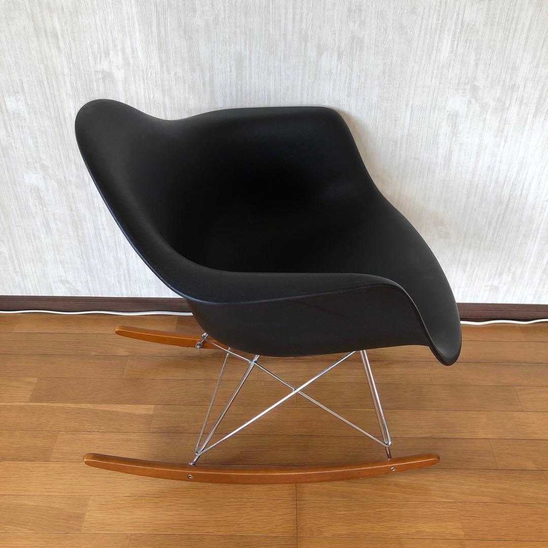 イームズ リラックスロッキングチェアリプロダクト　ブラック