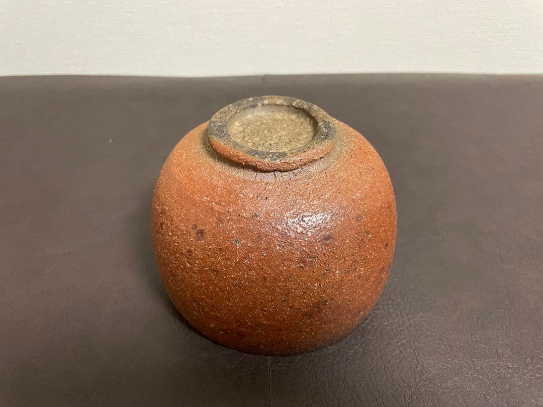 三代山田常山　常滑茶盌　共箱　共布　栞　茶碗　茶道具