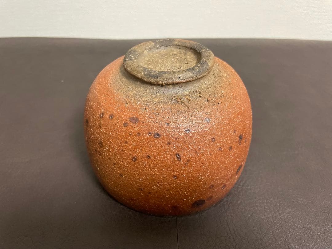 三代山田常山　常滑茶盌　共箱　共布　栞　茶碗　茶道具