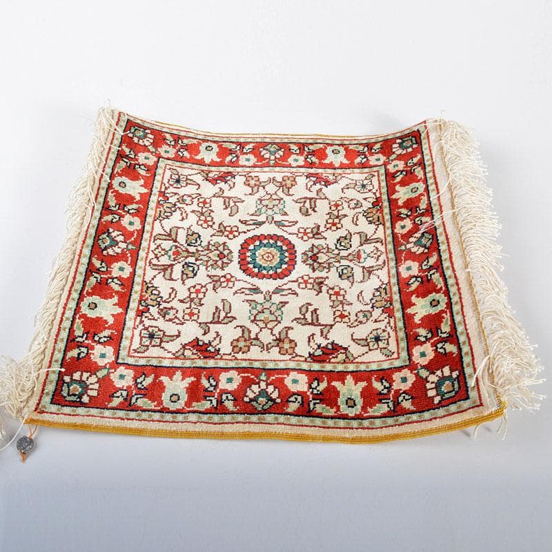 トルクメン　ペルシャ絨毯　段通　ケース・原産地証明書付　V　R4321