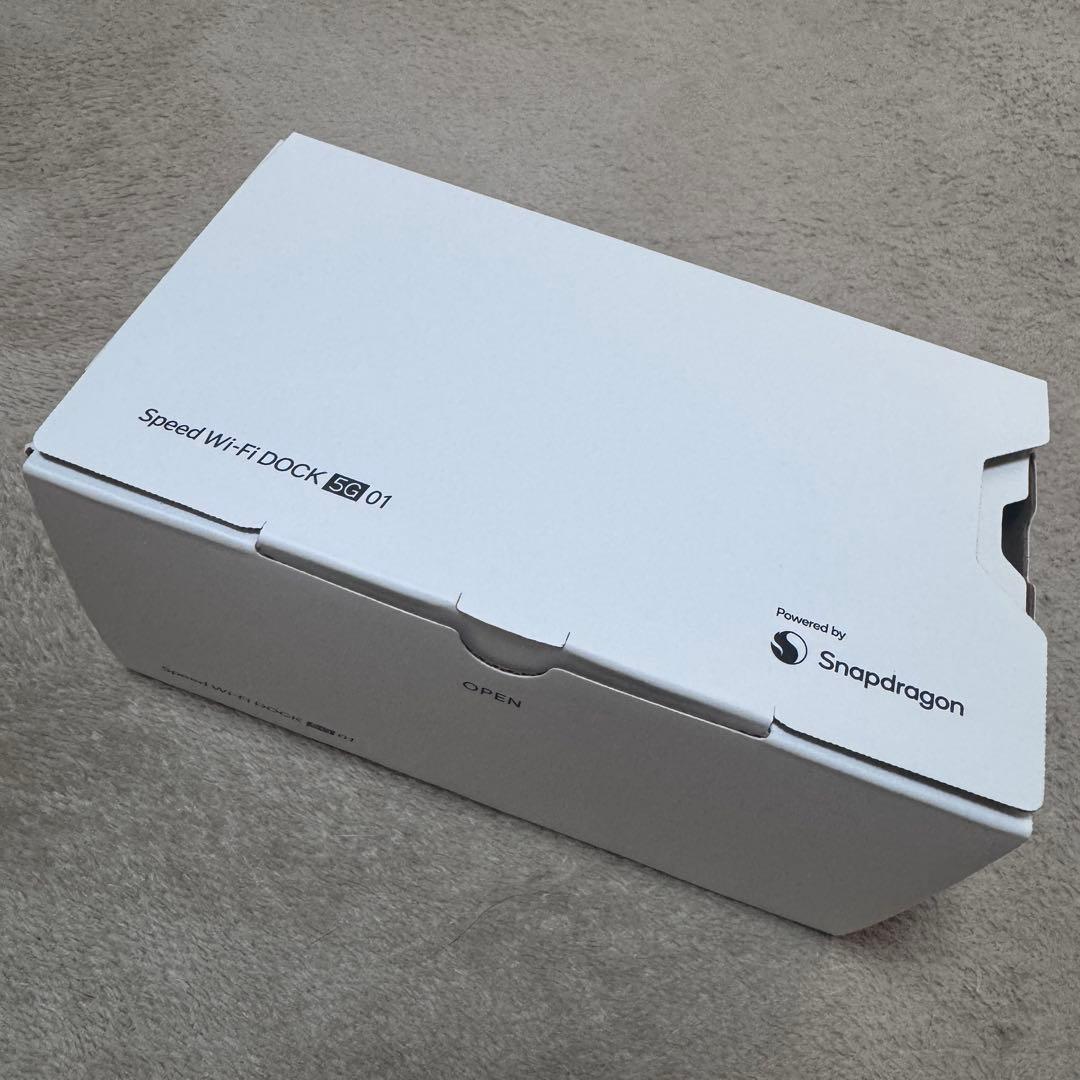 ルーター・ネットワーク機器 speed wi-fi dock 5G 01