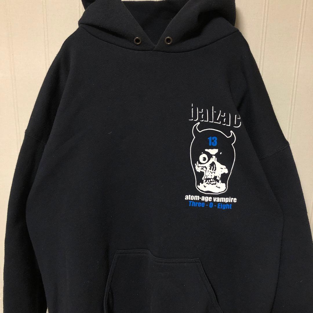 USA製 90s BALZAC バルザック ディスカス パーカー 黒L