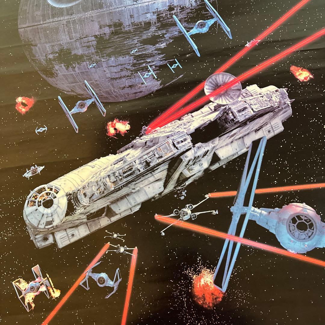 80’s ビンテージ　スターウォーズ　リターンジェダイ　オリジナルポスター