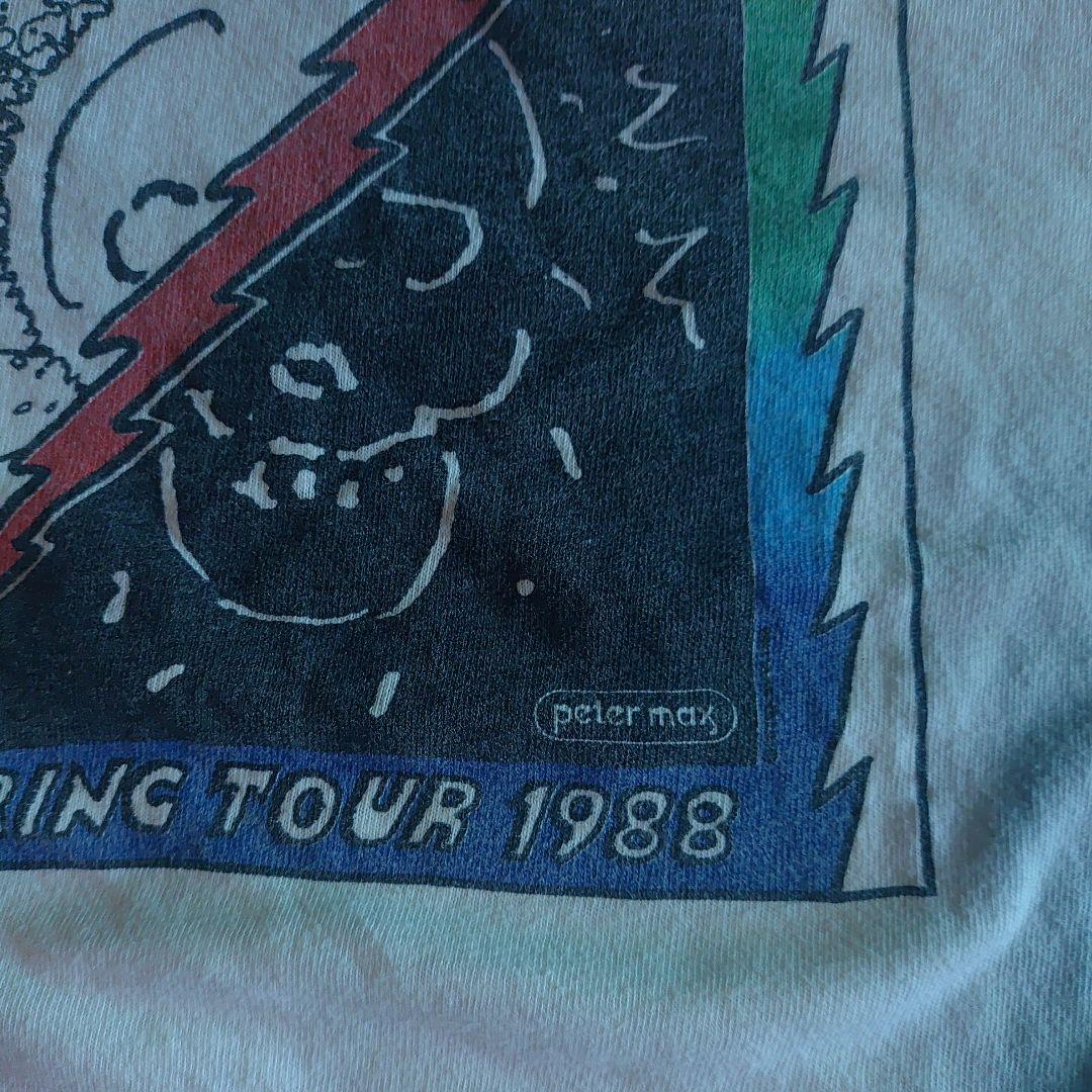 80sグレートフルデッドXピーターマックス　スプリングツアーTシャツ