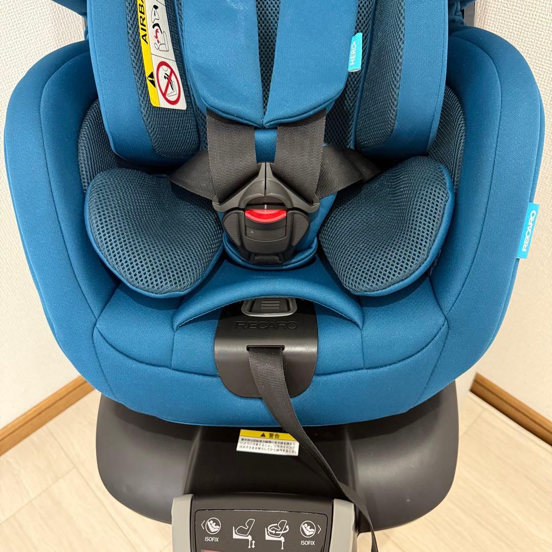 【極美品】RECARO サリアセレクトティールグリーン ISOFIX R129
