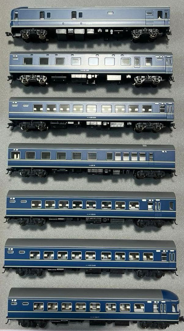 KATO 10-366 20系寝台客車7両基本セット