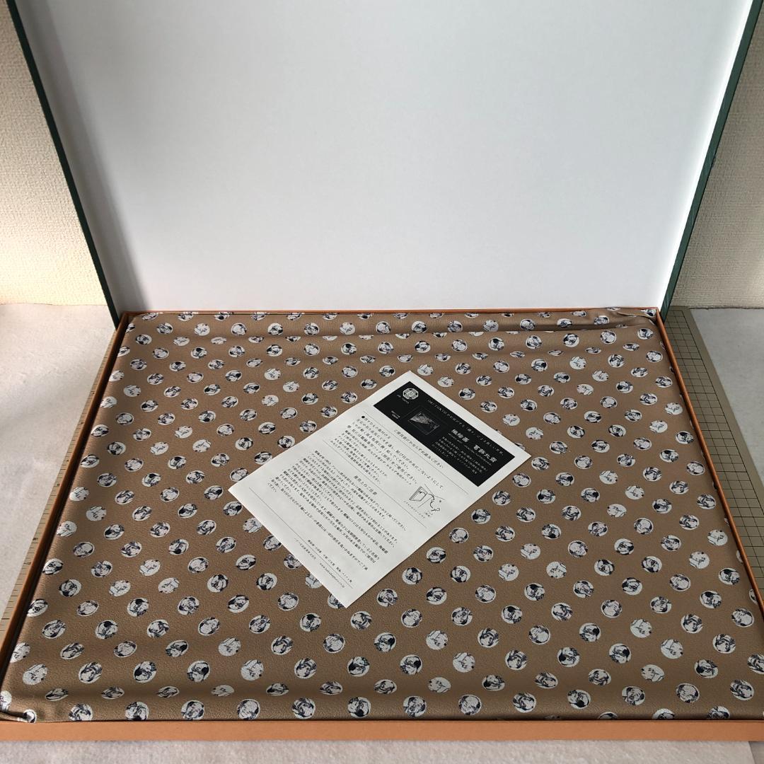 葛飾北斎　江都駿河町三井見世略図　ジャガード織【新品】富嶽三十六景　額装　額付き