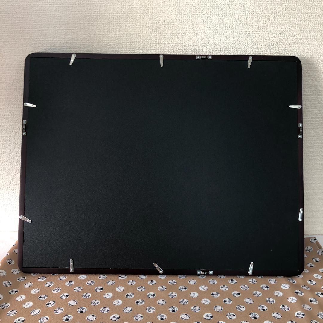 葛飾北斎　江都駿河町三井見世略図　ジャガード織【新品】富嶽三十六景　額装　額付き